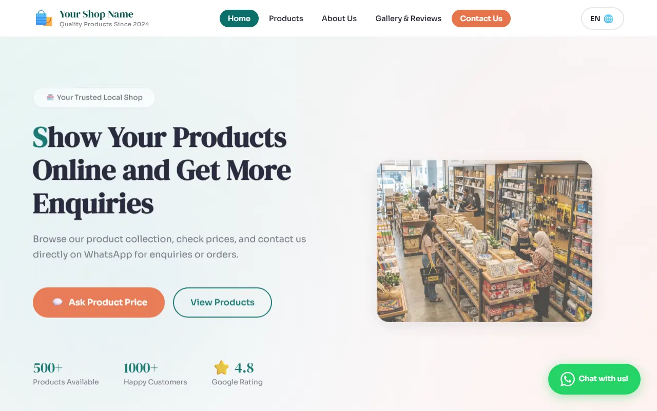 Online Product Shop